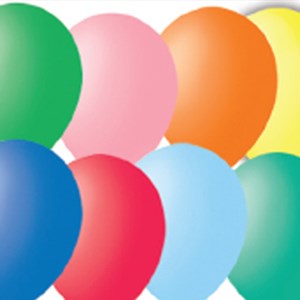 Воздушные шары ассорти (12" 30 см, 100 шт)