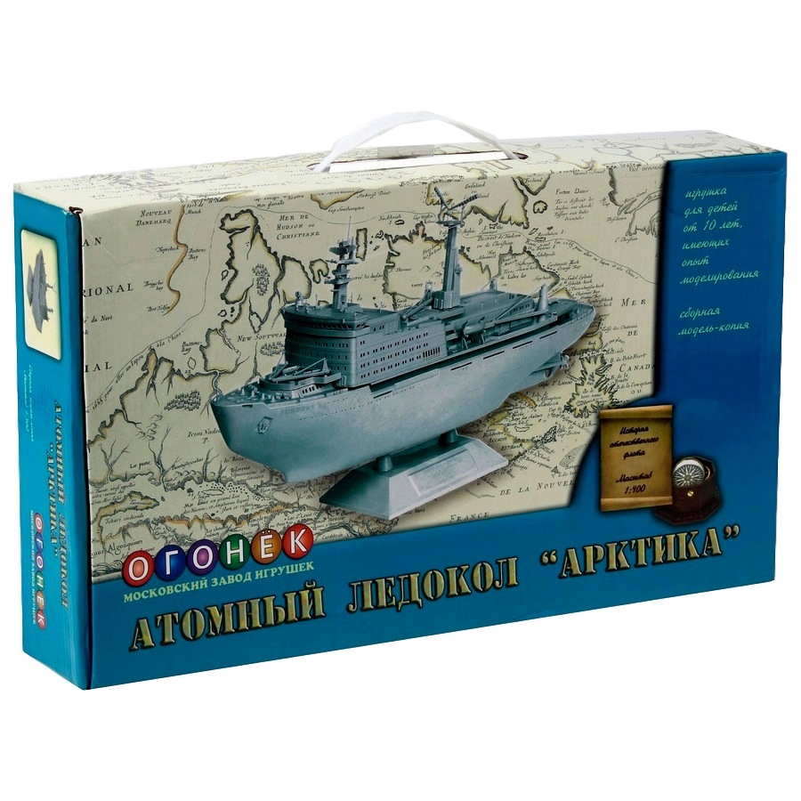 Сборная модель "Атомоход" Арктика (244 дет.)