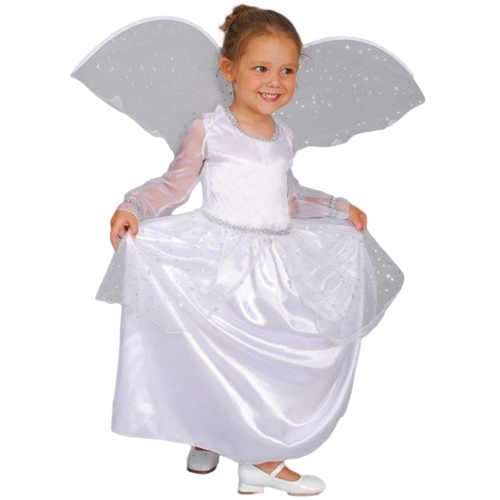 Карнавальный костюм "Ангел" с крыльями (104-116 см)