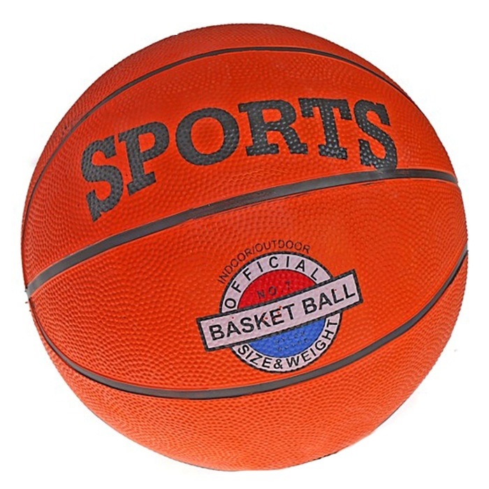 Мяч баскетбольный №7 (530 г, классика, 2 слоя)