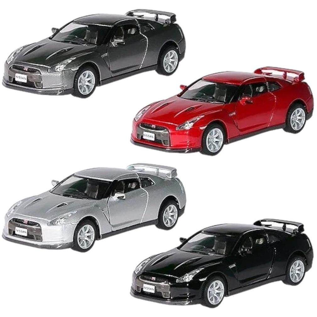 Машина Nissan GT-R 2009 (металл, инерция, 1:36) КТ5340D