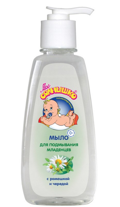 Мыло жидкое "Моё солнышко" для подмывания младенцев (200 мл.) 4606711702446