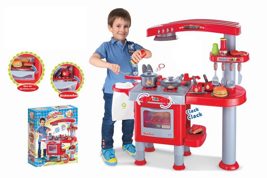 Игровой набор "Кухня" (35 предметов, 80х33х82 см)