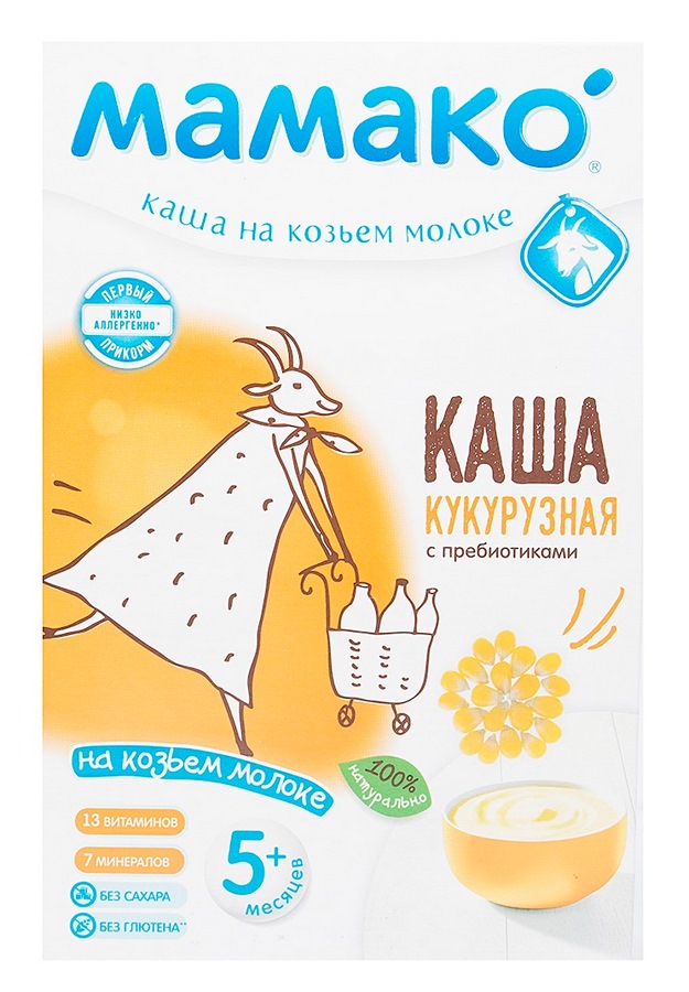 Каша мамако кукурузная на козьем молоке