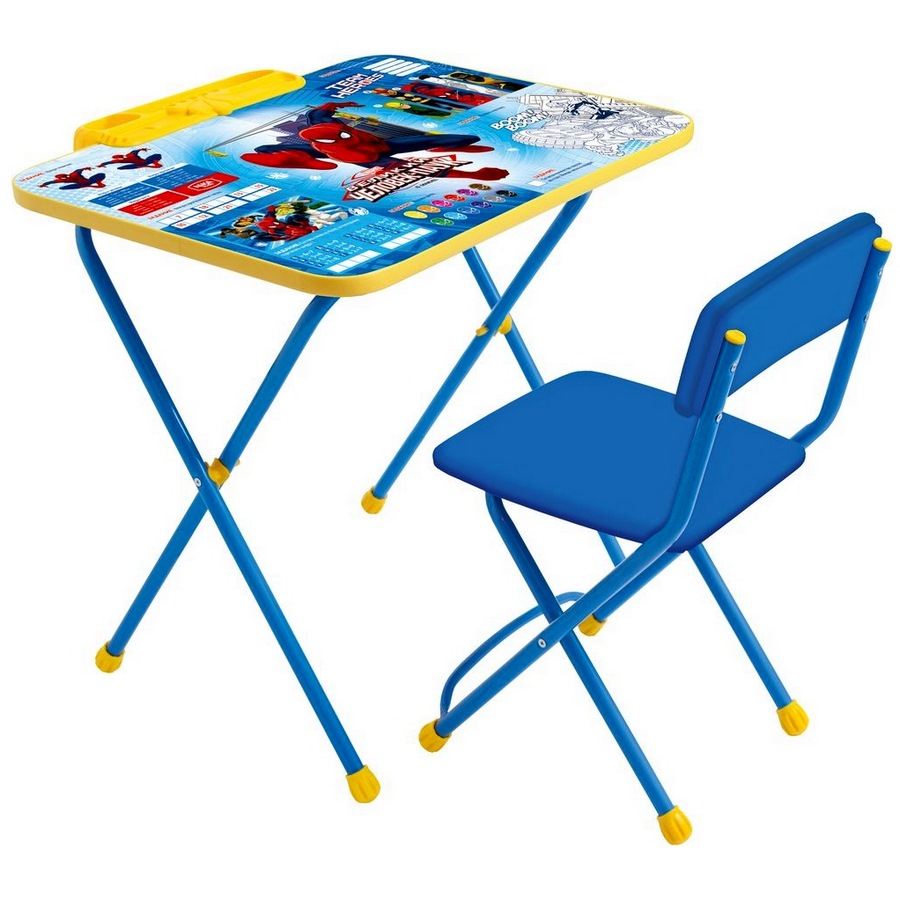 Комплект мебели "Человек паук" Д2Ч (стол, стул)