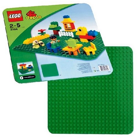 Лего Дупло "Строительная пластина" (38х38 см)
