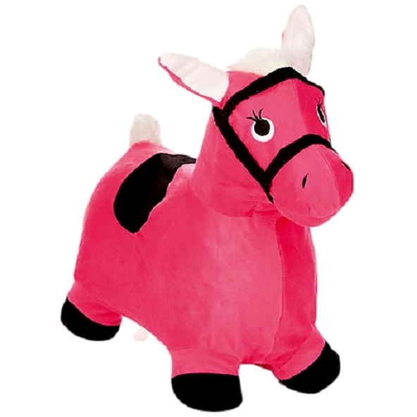 Лошадка-попрыгунчик (розовая)