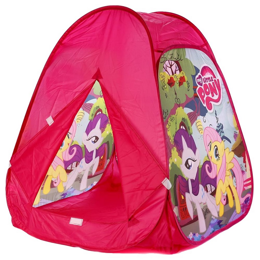Детская игровая палатка Мой маленький пони 81x91x81см, в сумке Играем вместе в кор.24шт GFА0119R