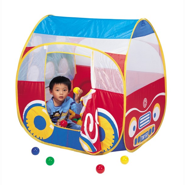 Игровая палатка Calida "Дом Автомобиль" (100 шаров, 95х85х100 см)
