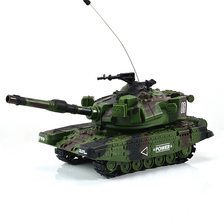Танк Mioshi Army "МТ-90" с пультом (27 см, стрельба, звук, пульки 6мм)