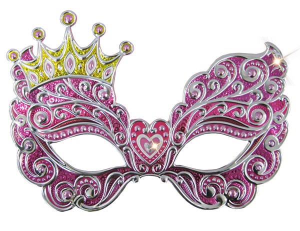 Карнавальная маска "Принцесса"