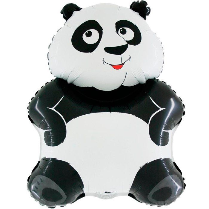 Воздушный шар-фигура "Панда" (фольга, 83x56 см)