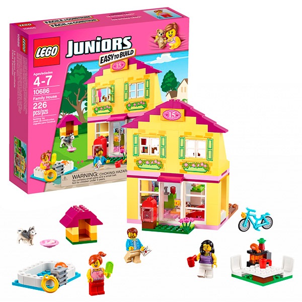 Лего Джуниорс "Семейный домик" (226 дет.)