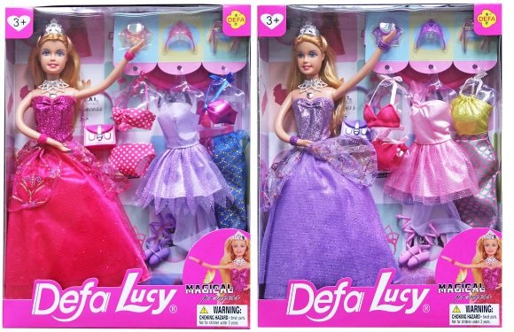 Кукла "Дефа Люси" Принцесса (набор платьев, 29 см)