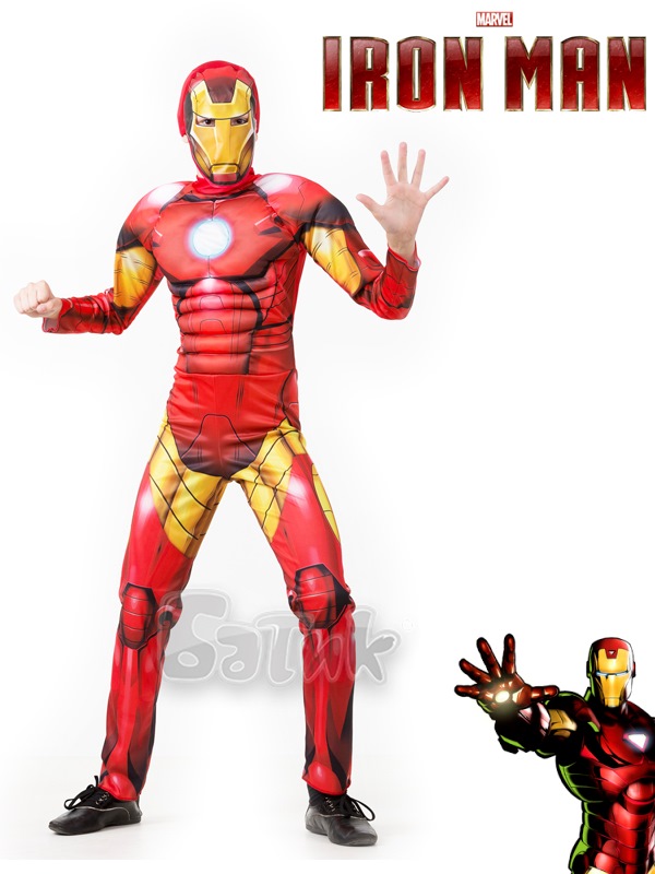 Карнавальный костюм "Железный человек" мстители (р. 134 см)