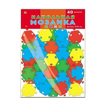 Напольная мозаика мини (40 дет.)