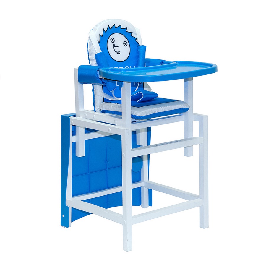 Стул-стол для кормления Babys Hedgy (синий, 51x21x53 см)