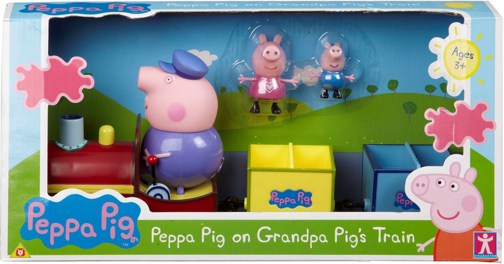 Игровой набор Свинка Пеппа "Паровозик дедушки Пеппы" (звук)