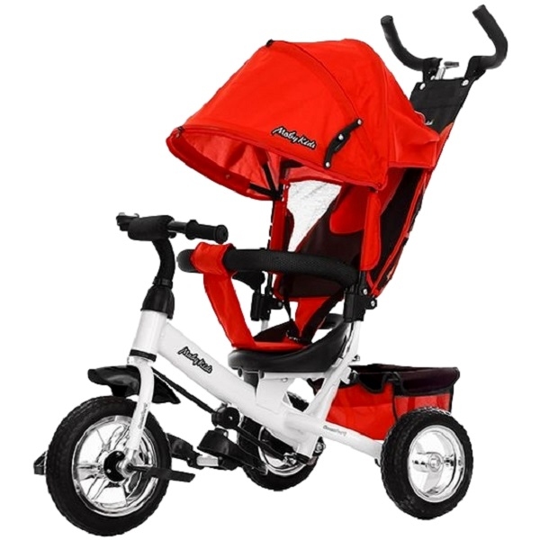 Велосипед трехколесный Moby Kids Comfort (красный, колеса eva)