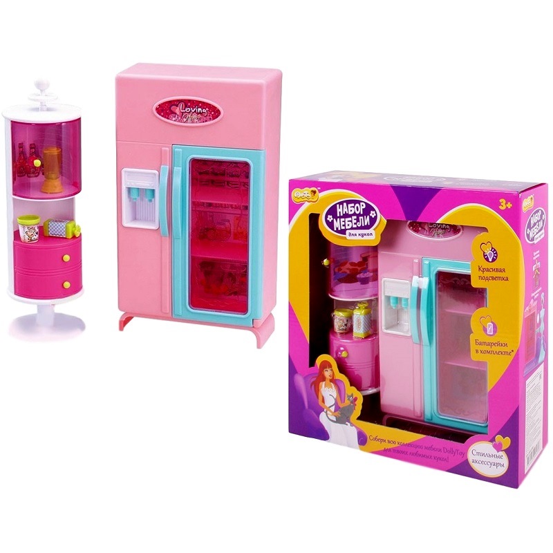 Мебель для кукол Dollytoy "Кухня принцессы" (свет) DОL0803008