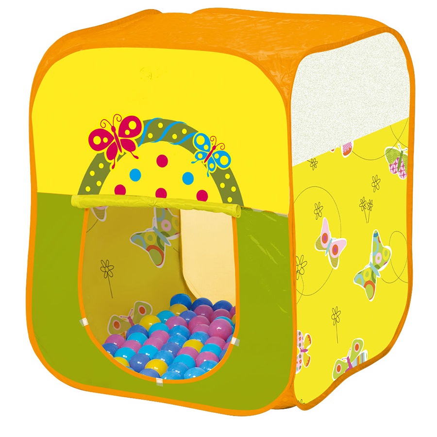Игровая палатка Ching-Ching "Дом Бабочка" (100 шаров, 85х85х100 см)