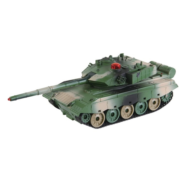 Танковый Бой Mioshi Army "ZTZ-96A" с пультом (23 см, подвижная башня, свет, звук)