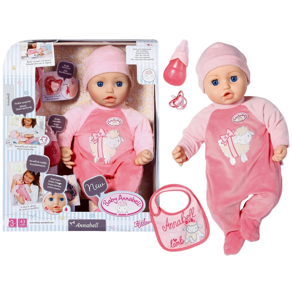 Игрушка baby annabell кукла многофункциональная, 46 см, кор.794-822