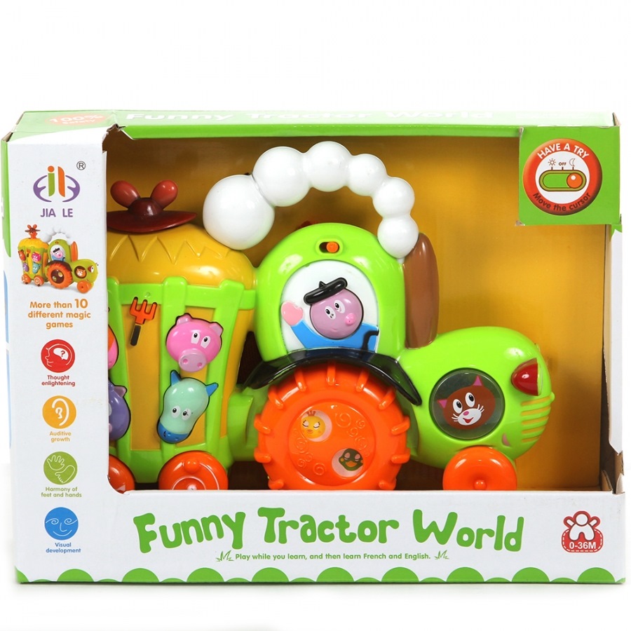 JIA LE TOYS Развивающая игрушка ВЕСЕЛЫЙ ФЕРМЕР 32,5х11,5х24см (в кор.24 шт.) 