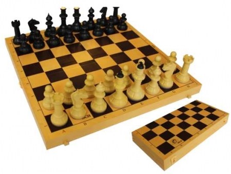 Шахматы обиходные (доска 30х30 см, высота короля 71 мм)