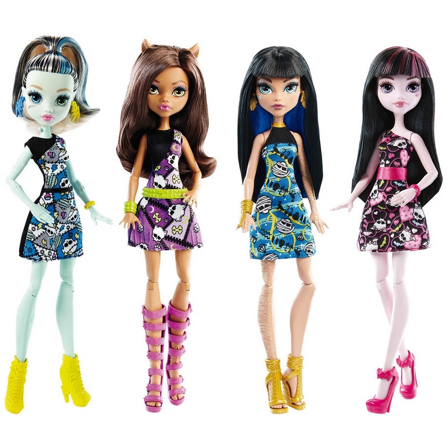 Кукла dtd90 главные персонажи в ассортименте Monster High