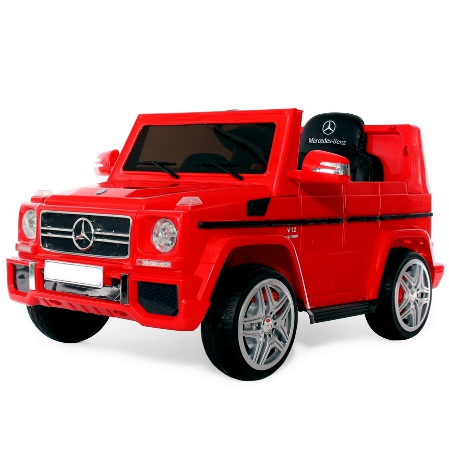 Электромобиль Mercedes О004ОО VIP от 1-8 лет (красный)