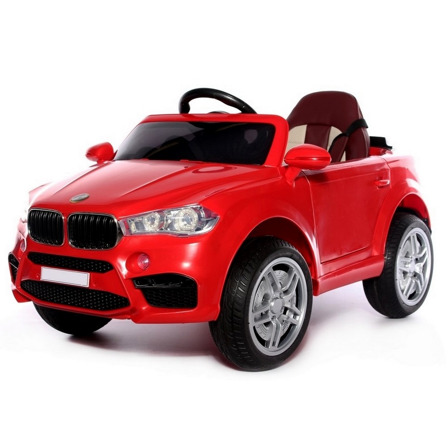 Электромобиль BMW О006ОО VIP от 2-7 лет (красный)