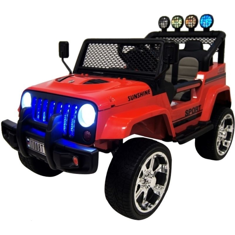 Электромобиль Jeep 4WD (красный) T008TT