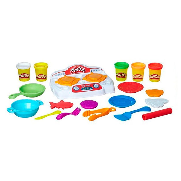 Набор Play-Doh "Кухонная плита" (пластилин, 5 баночек, 280 г)