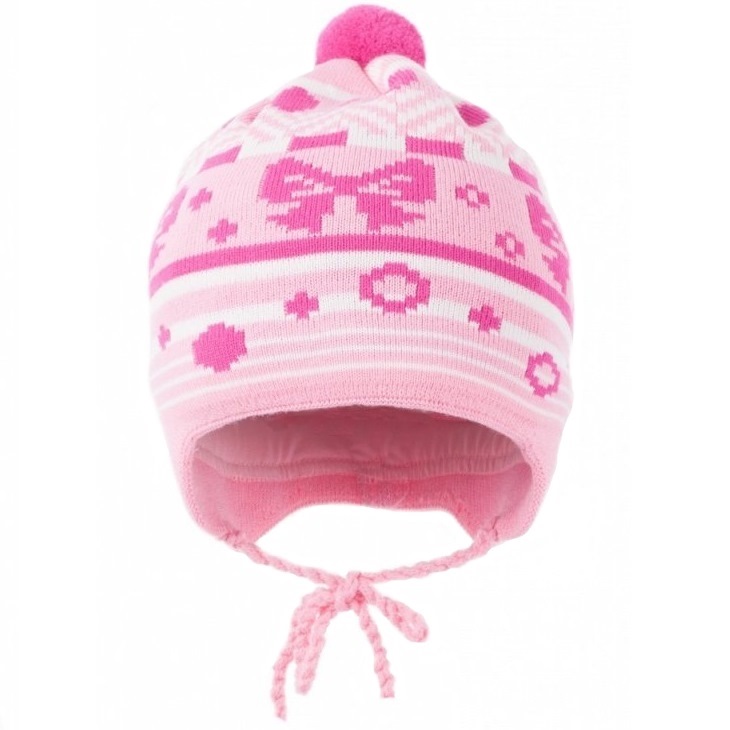 Головной убор детский (шапка) арт Cd-85642-44, розовый (42-44, розовый)