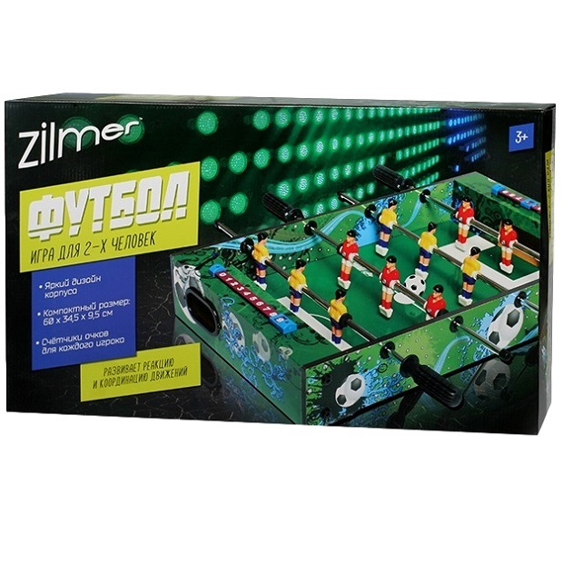 Настольная игра Zilmer "Футбол" (60х34.5х9.5 см)