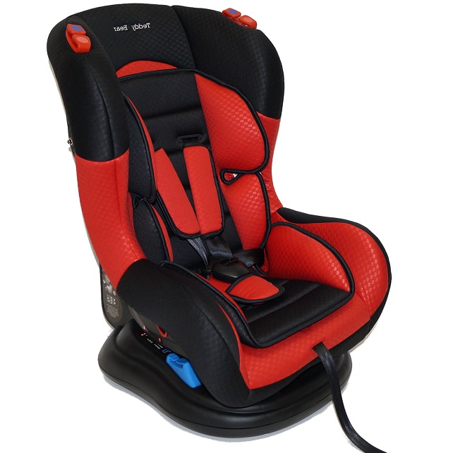 Автокресло 0-25 кг Мишутка HB919 Baby Car Seat minus (красный)