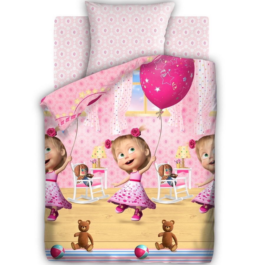Комплект для кроватки "С днем рожденья" (3 предмета)
