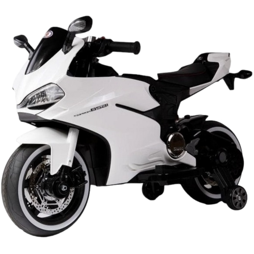 Электромотоцикл (белый) A001АА