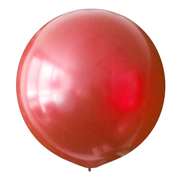 M 30"/76см металлик cherry red 031 1шт шар латекс