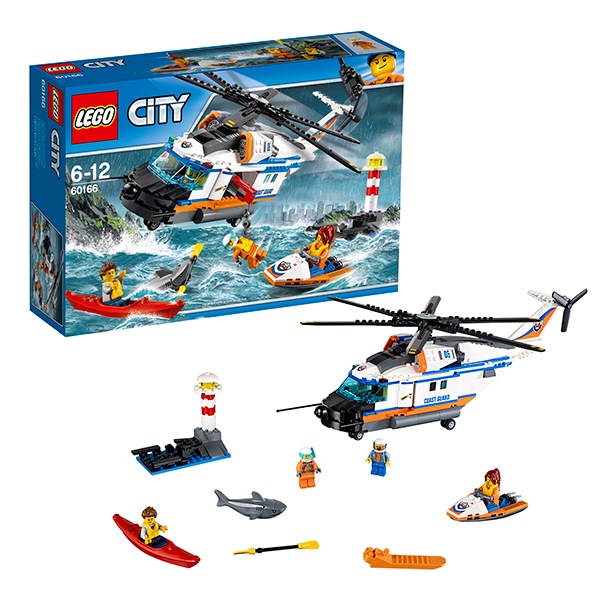 Лего Город "Сверхмощный спасательный вертолёт" (415 дет.)