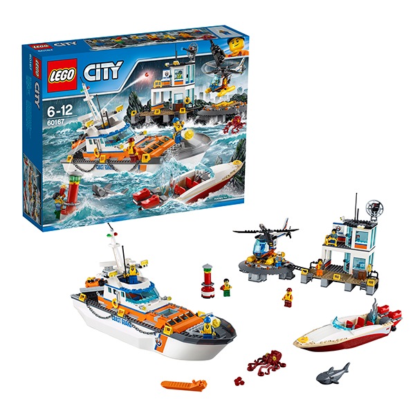 Лего Город "Штаб береговой охраны" (794 дет.)