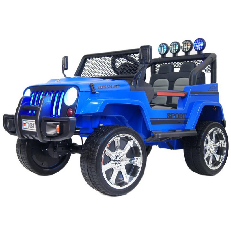 Электромобиль Jeep T008TT от 1-8 лет (синий)
