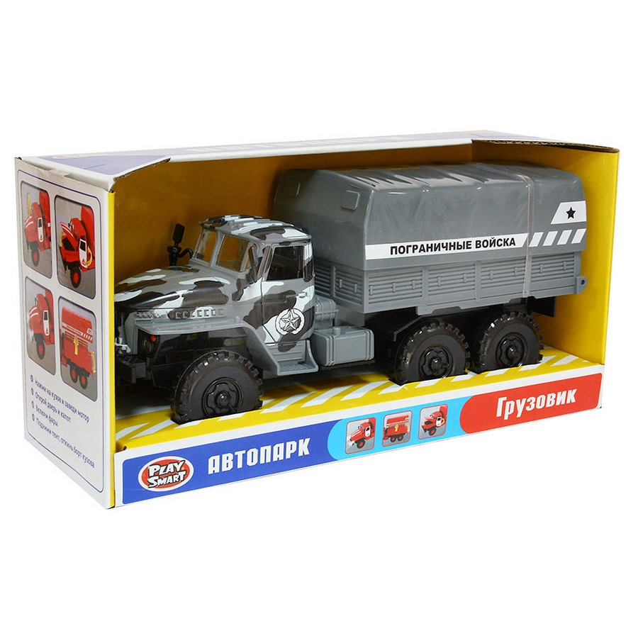 Машина погран. войска свет+звук, открыв. двери 9464/9464e в русс. кор. 25*10*9см в кор.2*12шт