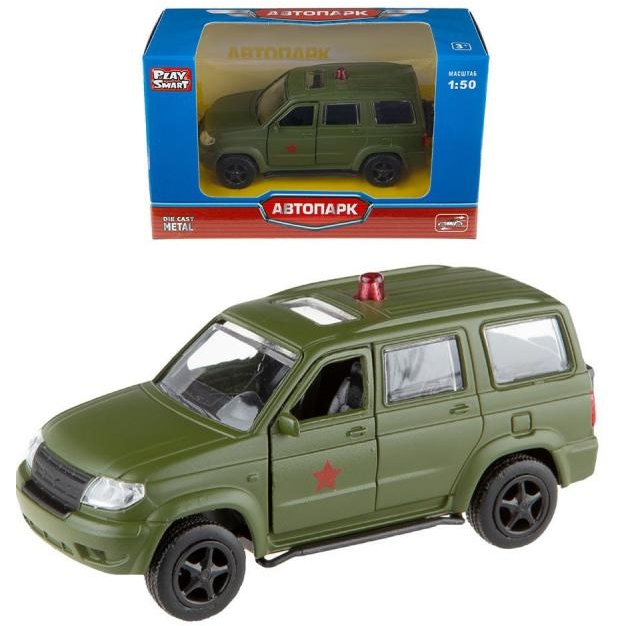 Play smart 6403e автопарк джип уаз патриот военная x600-h09030 144/144 ta6403e, арт. та6403e