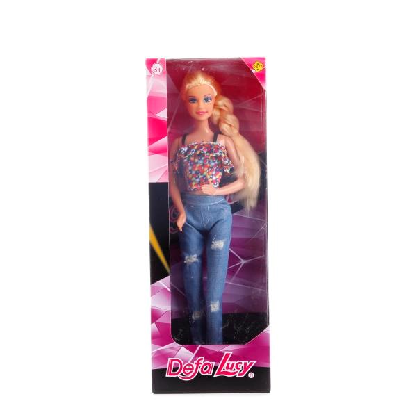 Кукла "Дефа Люси" в джинсах и в топике (29 см)