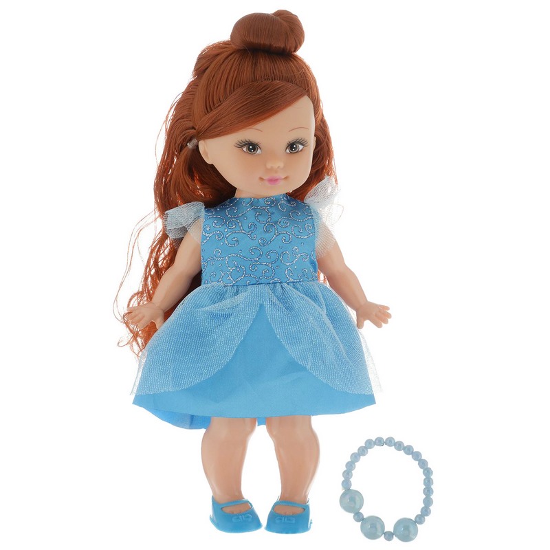 Кукла Элиза "Маленькая леди с браслетом" (25 см, в голубом)