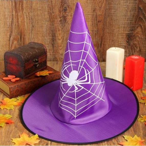 Карнавальная шляпа "паук", цвет фиолетовый 2266413