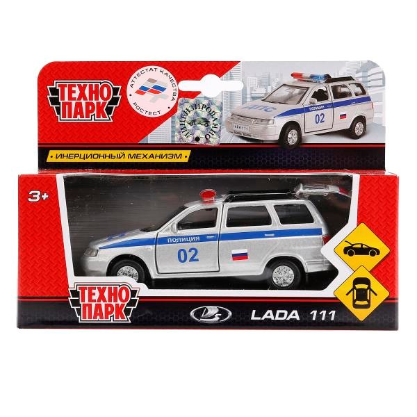 Машина Технопарк LADA 111 Полиция (12 см)