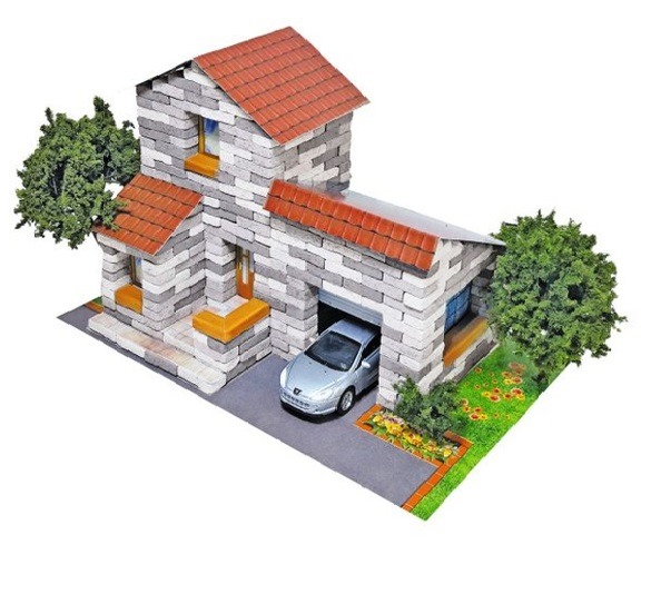Констр-р архитектурное моделирование дом с гаражом 500 дет.